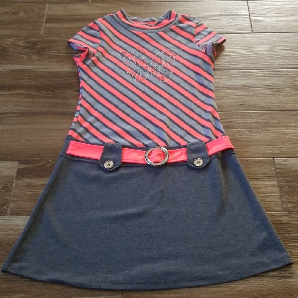 Girls Pink & Violet Dress size XL 14/16
